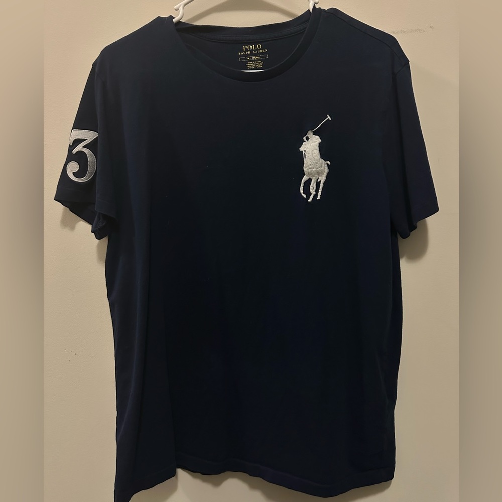 Polo Ralph Lauren Soft Navy Blue Top